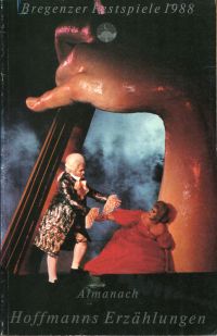 Bregenzer Festspiele 1988: Almanach Hoffmans Erzählungen. (Umschlag)