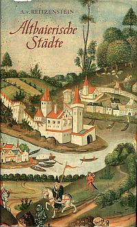 Reitzenstein, Altbaierische Städte. (Umschlag)