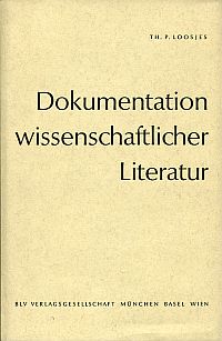 Loosjes, Dokumentation wissenschaftlicher Literatur. (Umschlag)
