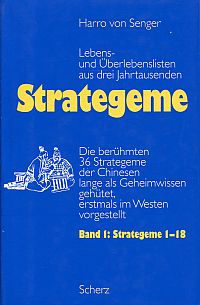 Senger, Strategeme. (Umschlag)