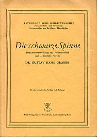 Graber, Die schwarze Spinne. (Umschlag)