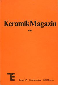 Weiss, KeramikMagazin 1983. (Umschlag)