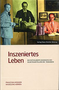 Rogger, Inszeniertes Leben. (Umschlag)