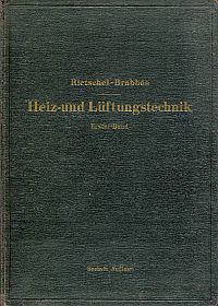 Rietschel, Hermann Rietschels Leitfaden der Heiz- und Lüftungstechnik. (Umschlag)
