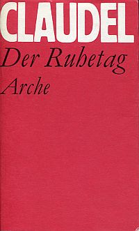 Claudel, Der Ruhetag. (Umschlag)
