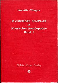 Augsburger Seminare in Klassischer Homöopathie. (Umschlag)