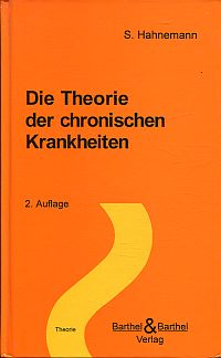 Hahnemann, Die Theorie der chronischen Krankheiten. (Umschlag)