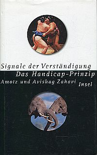 Zahavi, Signale der Verständigung. (Umschlag)