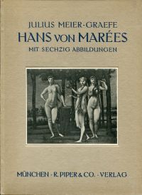 Meier-Graefe, Hans von Marées. (Umschlag)