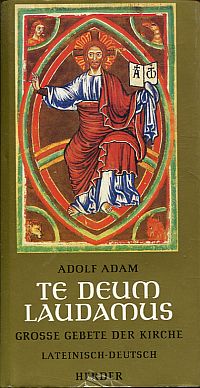 Adam, Te Deum laudamus. (Umschlag)