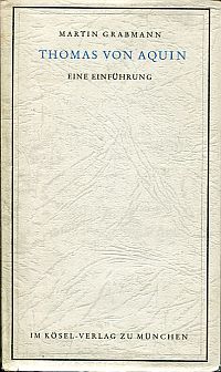 Grabmann, Thomas von Aquin. (Umschlag)