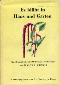 Kienli, Es blüht in Haus und Garten. (Umschlag)