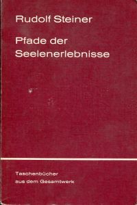 Steiner, Pfade der Seelenerlebnisse. (Umschlag)