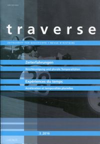 Zeiterfahrungen. (Umschlag)