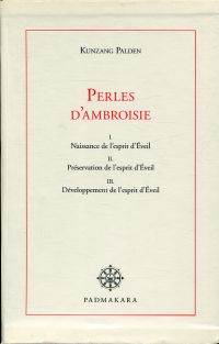 Kunzang Palden: Paroles en perles d'ambroisie de maître Douce-voix. (Umschlag)