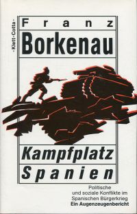 Borkenau, Kampfplatz Spanien. (Umschlag)