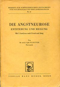 Bitter, Die Angstneurose. (Umschlag)