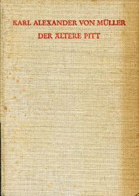 Müller, Der ältere Pitt. (Umschlag)