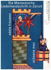 Brinker, Die Manessische Liederhandschrift in Zürich. (Umschlag)