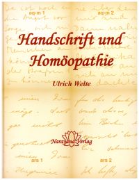 Welte, Handschrift und Homöopathie. (Umschlag)