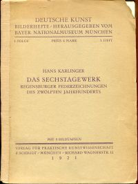 Karlinger, Das Sechstagewerk. (Umschlag)