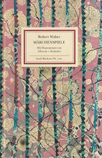 Walser, Märchenspiele. (Umschlag)