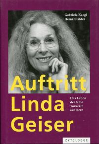 Kaegi, Auftritt Linda Geiser. (Umschlag)