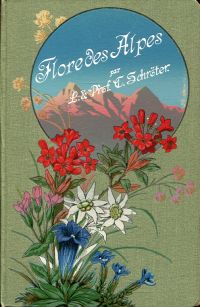 Schröter, Flore coloriée portative du touriste dans les alpes. (Umschlag)