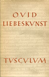 Ovidius Naso, Liebeskunst. (Umschlag)