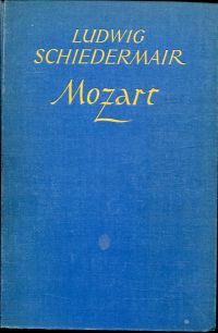 Schiedermair, Mozart. (Umschlag)