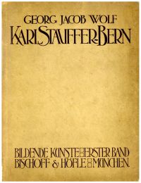 Wolf, Karl Stauffer-Bern. (Umschlag)