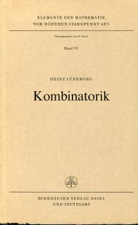 Lüneburg, Kombinatorik. (Umschlag)