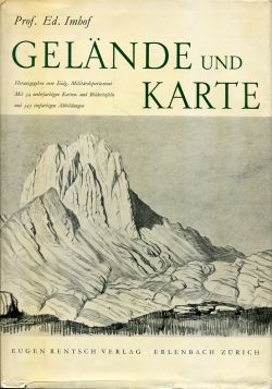 Imhof, Gelände und Karte. (Schutzumschlag)