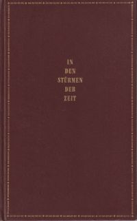 Volckmar-Frentzel, In den Stürmen der Zeit. (Umschlag)