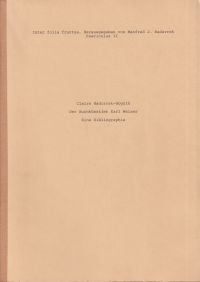 Badorrek-Hoguth, Der Buchkünstler Karl Walser. (Umschlag)