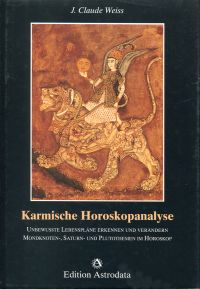 Weiss, Karmische Horoskopanalyse. (Umschlag)