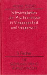 Freud, Schwierigkeiten der Psychoanalyse in Vergangenheit und Gegenwart. (Umschlag)