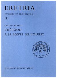 Bérard, L'Hérôon à la porte de l'ouest. (Umschlag)