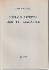 Caruso, Soziale Aspekte der Psychoanalyse. (Umschlag)