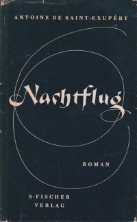 Saint-Exupéry, Nachtflug. (Umschlag)