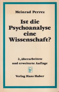 Perrez, Ist die Psychoanalyse eine Wissenschaft? (Umschlag)