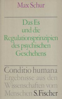 Schur, Das Es und die Regulationsprinzipien des psychischen Geschehens. (Umschlag)