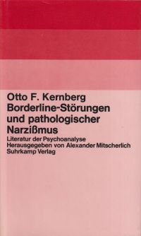 Kernberg, Borderline-Störungen und pathologischer Narzißmus. (Umschlag)