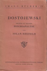 Neufeld, Dostojewski. (Umschlag)