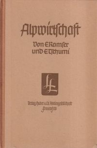 Ramser, Alpwirtschaft. (Umschlag)