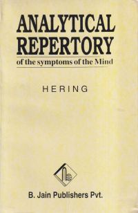 Hering, Analytical repertory of the symptoms of the mind. (Umschlag)