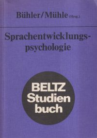 Bühler, Sprachentwicklungspsychologie. (Umschlag)