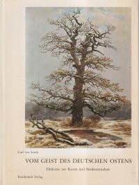 Lorck, Vom Geist des deutschen Ostens. (Umschlag)