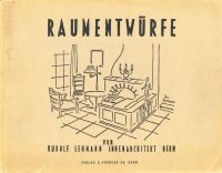Lehmann, Raumentwürfe. (Umschlag)