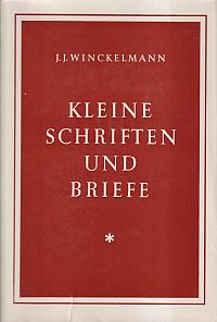 Winckelmann, Kleine Schriften und Briefe. (Umschlag)